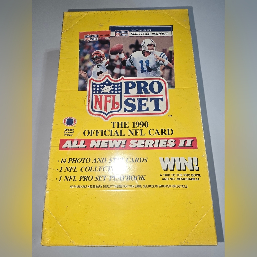 NFL Pro Set 1990 Official Card Series II